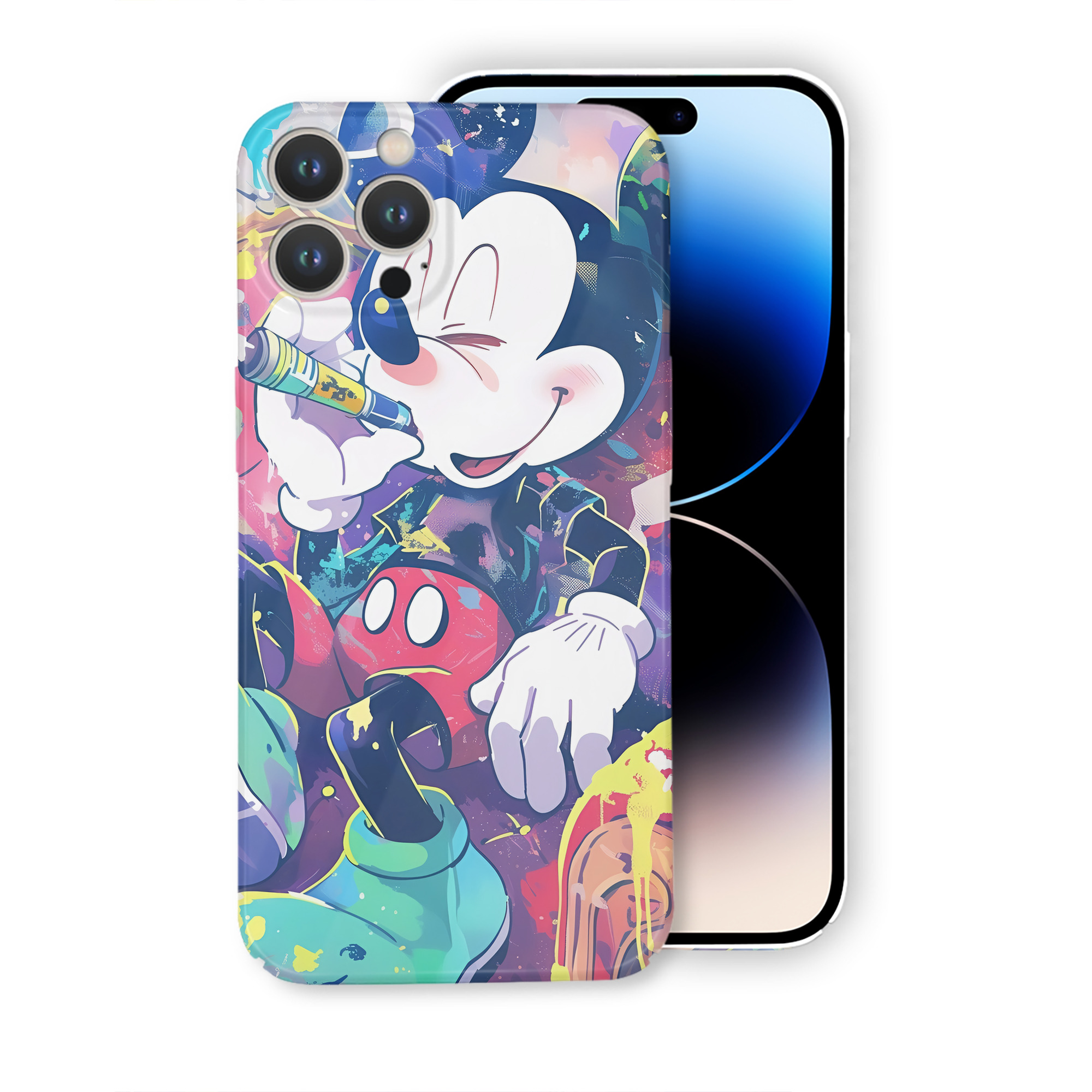 （画像用） ミッキーマウス Mickey Mouse 【iPhone 14シリーズ対応】ハードケース